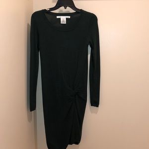 Forest Green Sweater Dress